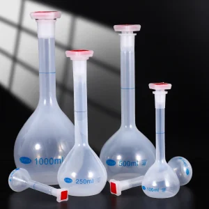 25/50/100/250/500/1000ml Volumetric Flask With Stopper Long Neck Measuring Flask Graduated Bottle for  Test Laboratory Supplies 1