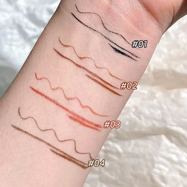 0.005mm Eyeliner Liquid Pen Matte Smooth Quick Dry Waterproof Ultra-thin Eyeliner Lower Eyelash Pen Non Smudging Korean Makeup 6