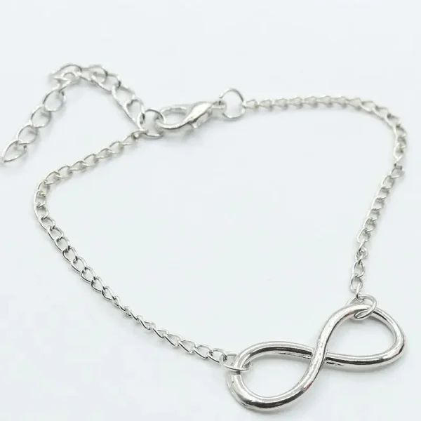 L117 Fashion Pulseras Bijoux New Women 8 Infinity Bracelet For Men Jewelry Girl Gift Charm Bangles Pulseiras 4