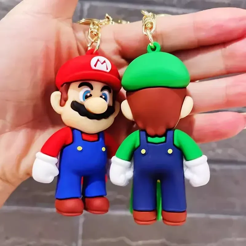 32 Styles Super Mario Keychain Mario Bros 5