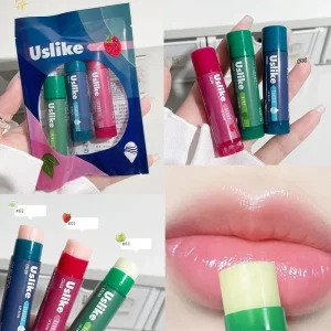 Lip Balm Set Colorless Long Lasting Moisturizing Hydration Lips Mask Stick Reduce Lip Line Lip Care Transparent Lipstick Primer 1