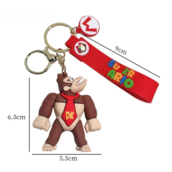 32 Styles Super Mario Keychain Mario Bros 6